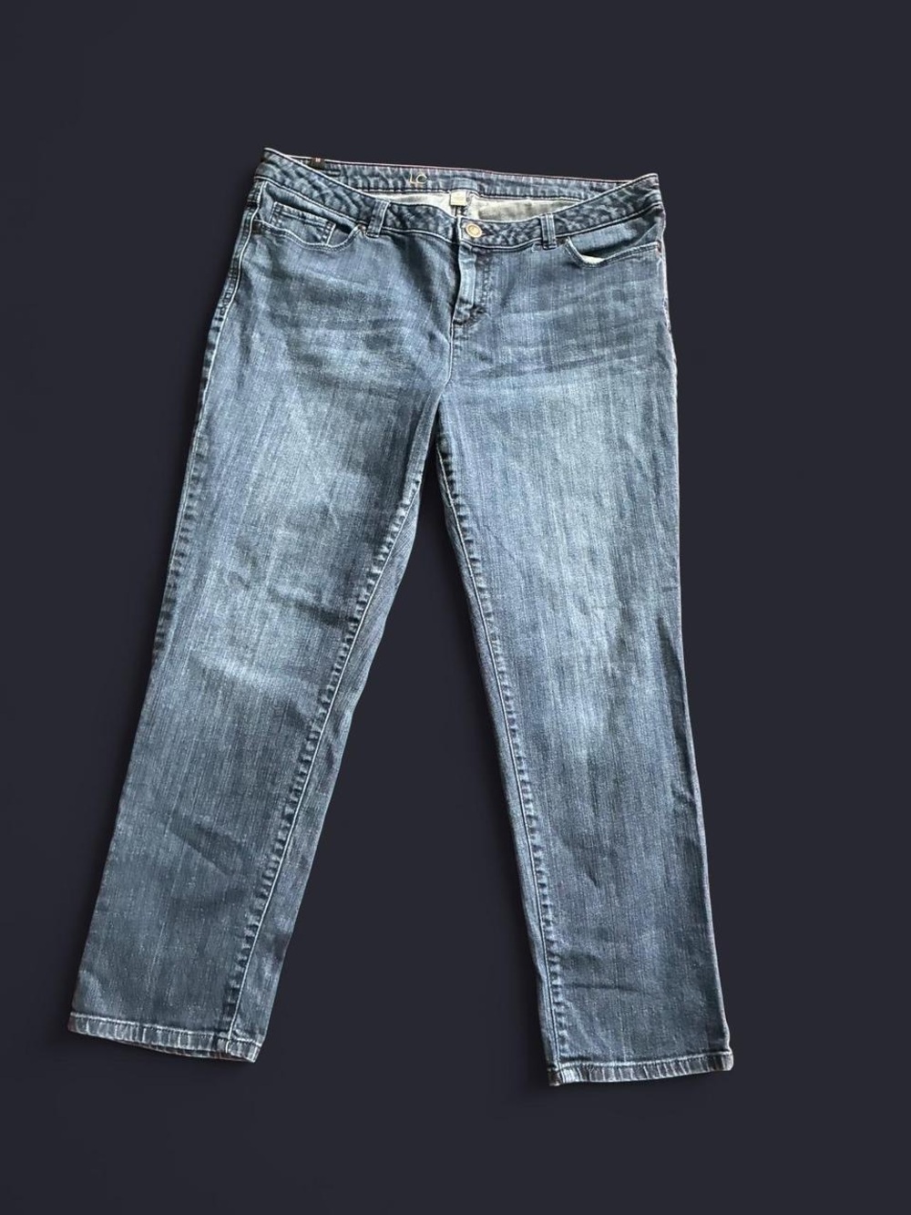 LC Lauren Conrad Classic Denim Straight Leg Jeans